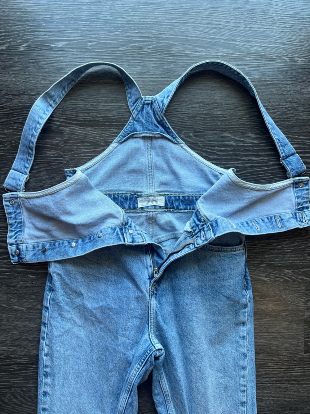 Free People We The Free Shelby Button Front Overalls - Picture 10 of 15